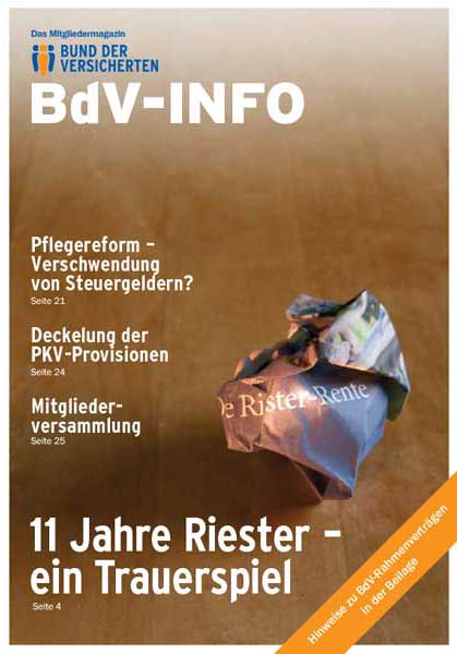 BdV Mitgliederzeitschrift